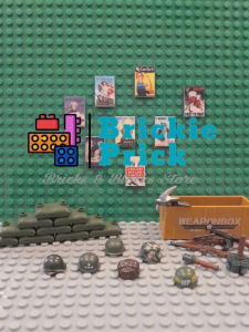 Đồ Chơi Lắp Ráp Phụ Kiện Nón Quân Đội Sĩ Quan Các Nước Cao Cấp