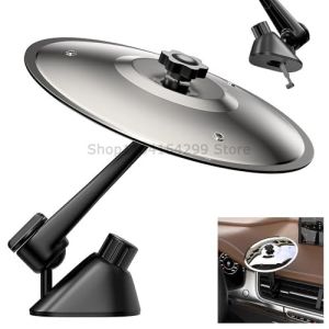 1/2PC Car Crash Cymbal Air Vent Mini Drum Car Hand-shooting Cymbals Car Drum Cymbal Air Vent Musical Instrument for Car Interior