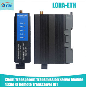 LORA-ETH Ethernet Port Modbus TCP UDP Client Transparent Transmission Server Module 433M RF Remote Transceiver IOT