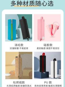 Japanese Kokuyo Kokuyo Pencil Case Female Canvas Stationery Bag Pupils Pencil Box Large Capacity High School Student Stationery Box