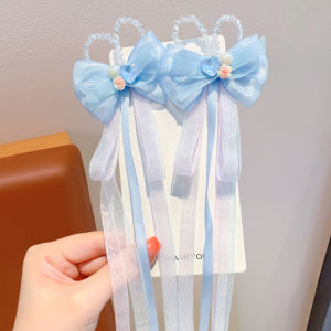 DUBAO | Antique Style Bow Tassels Hair Clip