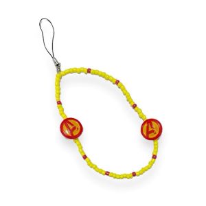 Phone Strap Superhero Tali Gantungan HP Karakter Kartun Lucu Phonestrap Lanyard Beads Clay Resin Character