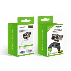 BSN | Mobile Phone Bracket Clip Cell Phone Clamp for Xbox Series X/S Wireless Controller Gamepad with Rotating Mobile Phone Holder