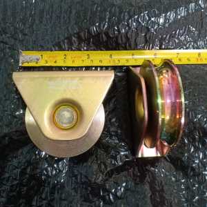 Roda Pagar Tipe U 35 inch Harga 1 pcs / Roda Pagar Tipe U 80 mm / Roda Pagar 80 mm / Roda Pagar 35 inch Harga 1 pcs