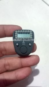 Tasbih digital led cantik / tasbih cincin / tasbih unik / tasbih led / abu abu