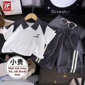 JIFANPAUL | Trendy Boys Summer Set POLO Shirt Short Sleeve