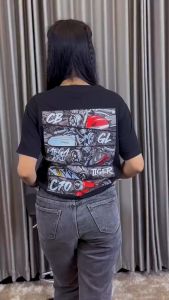 Kaos Herex Pandawa Lima & Stiker Free Honda Gank