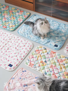 Cooling Summer Sensation Cat Dog Bed Mat Pet Sleeping Pad Comfortable Breathable Pet Nest Mat Universal Pet Supplies