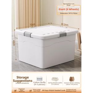 XUNHUAI | Large Capacity Plastic Storage Box