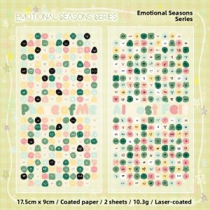 Stickers Punk | Cute Cartoon Emoji Stickers for Nail Art and Handwritten Diary