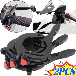 2PCS Motorcycle Throttle Lock Assist Handlebar Universal Cruise Control Assist Retainer Grip Throttle Control Safe Flexible