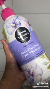 Good Virtues Co. [GVC] Shampoo Variant 300ML [Anti Dandruff / All Hair Types / Oily Hair]