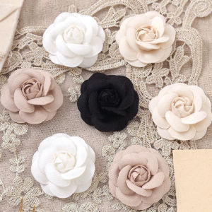 10Pcs Rose Artificial Flowers Heads Home Decor Marriage Wedding Decoration Fake Flowers DIY Craft Wreath Scrapbook Accessories