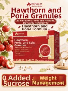 QIAYISHENG | No Sugar Chinese Medicinal Hawthorn and Poria Cocos Granules for Nourishing Spleen and Stomach