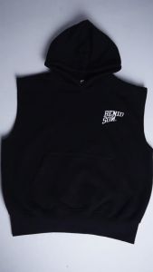 Benidson Hoodie Singlet Hitam Lois