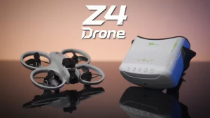 Z4 VR Drone Brushless Motor 5G Screen Remote 360° Obstacle Avoidance Dual Camera Optical Flow VR Goggles Aircraft Toy Gift for Kids