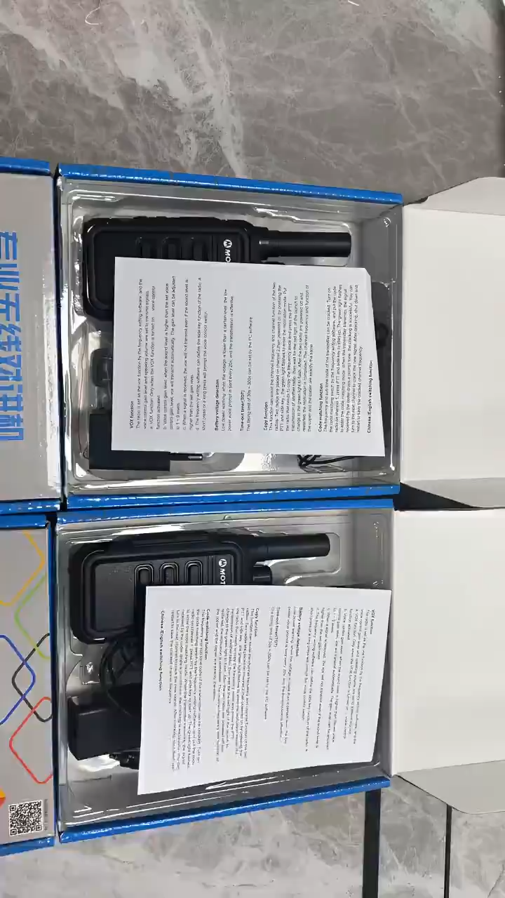 MOTOROLA F1 Walkie Talkie Portable Two-Way Radio UHF Transceiver set (NTC Type Approved)walkie-talkies radio walkie talkie long range COD