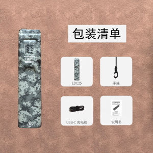 NITECORE EDC27 UHi Camouflage Tactical Flashlight High Brightness Portable Rechargeable LED Torch for Outdoor Camping Hiking