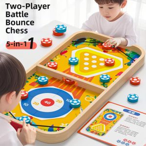 FUZAO | 2-Player Competitive Shooting Chess Game for Family Interaction