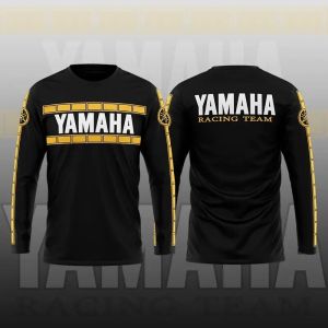 Yamaha | Áo Thun Thể Thao Yamaha 2027 Racing GP Off-Road Dành Cho Nam Và Nữ Thoáng Khí Nhanh Khô Tay Dài Mùa Hè
