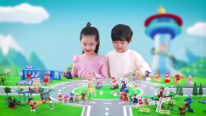 Hot Paw Patrol 4 Styles Pull Back Car Ryder Mashall Chase Skye Rubble Cartoon Model Car Anime Figure Kids Birthday Gift Toys