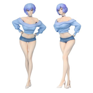 Bandai | New Launched Bandai 19cm Anime Figure Ayanami Rei Asuka Langley Action Figures PVC Model Ornament Collection Dolls Toy Gift