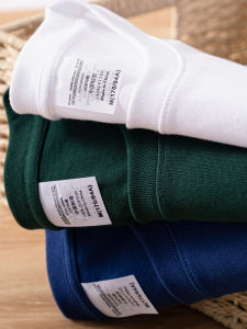 Mens and Womens Short Sleeve G Retro Thick Inner Wear