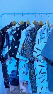 Promo!!! Kemeja Motif Pria Lengan Pendek Bahan Katun 30s Premium