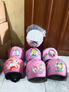 HELEM ANAK SNI MOTIF KARAKTER LUCU untuk umur 2 sampai 6 tahun TERMURAH bisa grosir juga