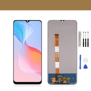 For vivo Y16 LCD V2204 V2214 Display With Frame Touch Screen Digitizer Replacement Parts For VIVO Y16 V2214 LCD Display