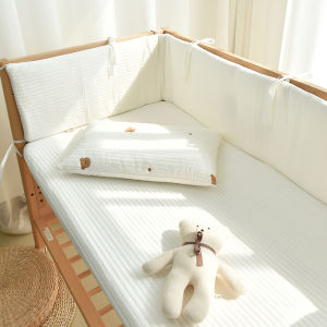 ANYOUBI | Cotton Infant Bed Bumper Detachable Washable Impact Cushion