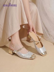 Dép Mule Đeo Dây Thoải Mái