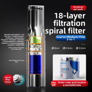 JINGYOU | Triple Function Tar Filter Cigarette Filters