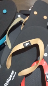 Sandal Pria Dewasa Fhilpper Karet Tidak Mudah Gembos Warna Green Tea