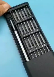 Obeng set 24in1 serbaguna obeng servis hp obeng jam set isi 24 obeng magnetik