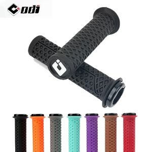 ODI MTB Cuffs Silicone Bicycle Handlebar Grip Lock on Mountain Bike Grips Dustproof Waterproof Bike Handle Rubber MTB Grips