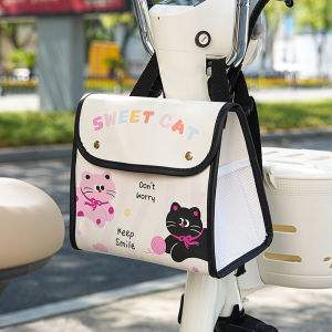 Large Capacity Car Storage Bag Electric Vehicle Battery Car Waterproof Rear Seat Hanging Pouch for Electric Car Accessories