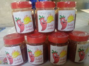 sambeul seuhah sambal udang rebon