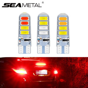 2 cái dẫn đèn phanh xe ô tô không thấm nước đèn cảnh báo 2 màu sắc chiều rộng ánh sáng trắng đỏ/trắng xanh lam/trắng vàng