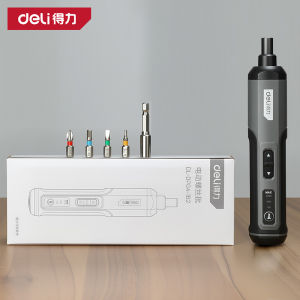 DELI Professional High Torque Mini Electric Screwdriver Set Cordless Power Drill Household Repair Tools Kit Power Tools