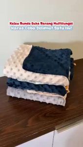 BABY LEON 5in1 Selimut Bayi Multifungsi Selimut Bayi Baru Lahir Selimut Tidur Bayi Baru Lahir Alas Tidur Bayi BS-M08