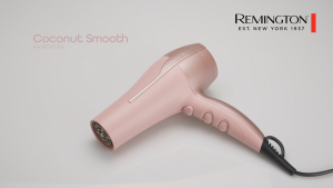 REMINGTON Coconut Smooth Anti-frizz Hairdryer D5901