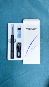 Wireless Smart Visual Ear Cleaner with HD Camera Endoscope 6 Replaceable Silicone Tips for Android and iOS Phone（8 piece set）
