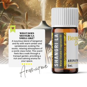 SHANGRILA BBPH Essential Fragrance Oil Scent Air Humidifier Water Soluble Waterbased Oil Diffuser