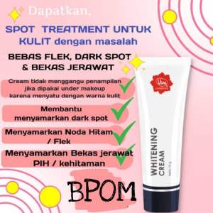VIVA WHITENING CREAM 15GR KRIM PENCERAH WAJAH BPOM HALAL ORIGINAL Glowing wajah