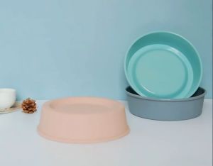 SM105 Silicone Round Cake Mould Pink Blue Grey