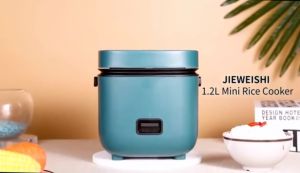 sg【READY STOCK】1.2L Mini Electric Rice cooker Non-Stick Suitable For 1-2 People Portable Electric cooker Electric Pot