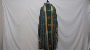 Vintage Mens Church Pastor Celebrant Chasuble Priest Robe Gown Cape