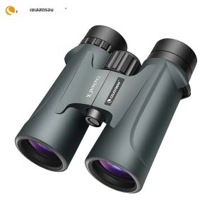 Celestron Outland กล้องส่องทางไกลสีเขียว10X42 8x42กล้องส่องทางไกลกันน้ำและกันฝ้าสำหรับผู้ใหญ่เลนส์หลายสีและปริซึม BaK-4