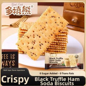 Black Truffle Ham Cracker Snack